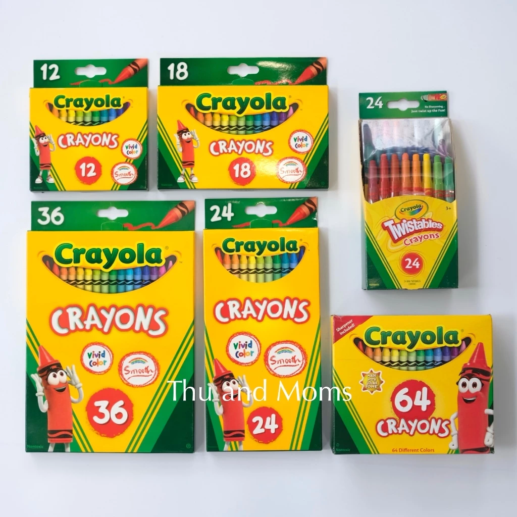 Bút sáp màu washable Crayons Crayola - Ảnh 2
