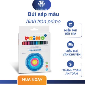 Bút sáp hình tròn primo