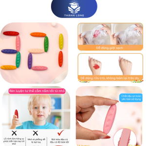 Alternative view of Bút sáp hình tròn primo